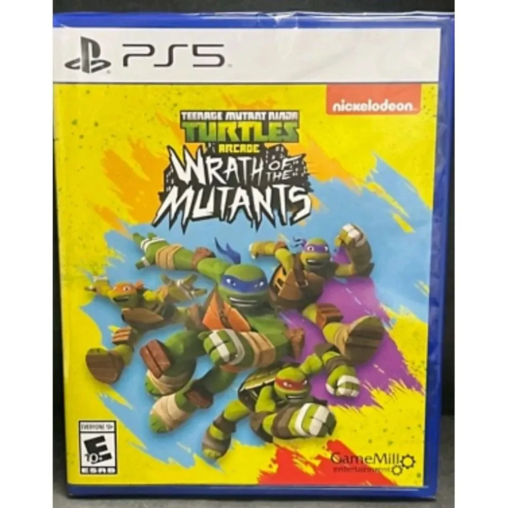 TMNT Teenage Mutant Ninja Turtles Bundle *PS5 Wrath of the Mutants GAME NEW #725